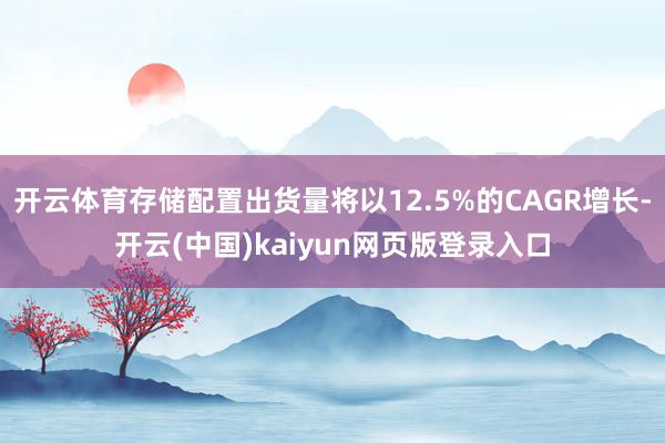 开云体育存储配置出货量将以12.5%的CAGR增长-开云(中国)kaiyun网页版登录入口