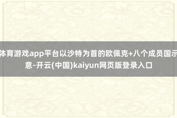 体育游戏app平台以沙特为首的欧佩克+八个成员国示意-开云(中国)kaiyun网页版登录入口